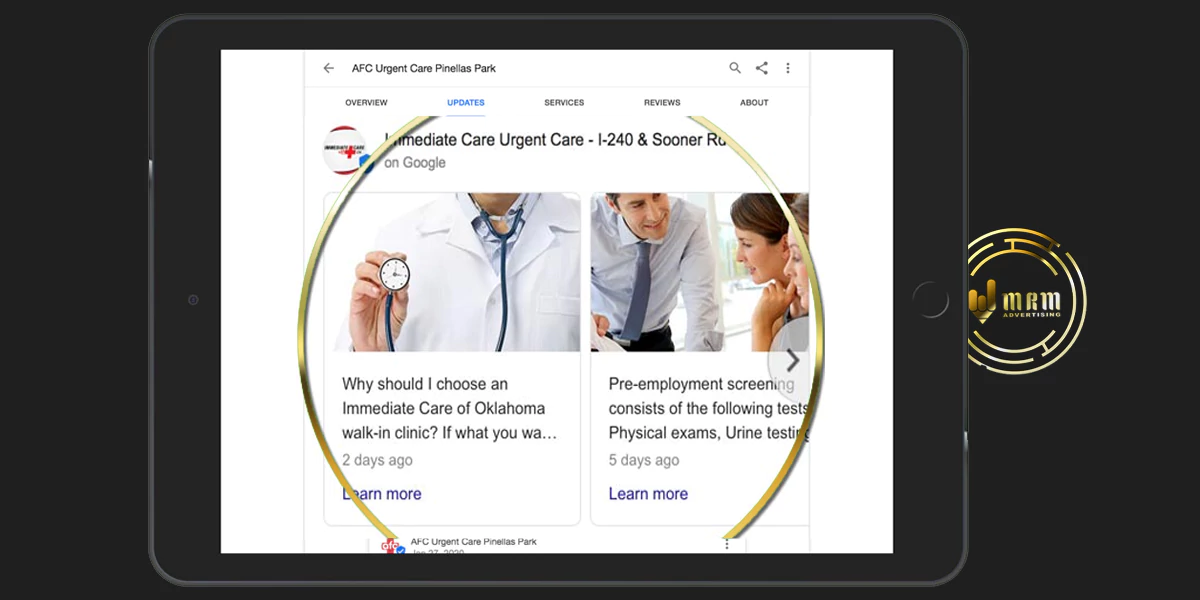 Update Google Posts for clinics in Dubai to engage patients and improve visibility in 2024